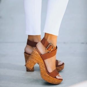 Bodega Platform Buckle Sandal from Vici Collection